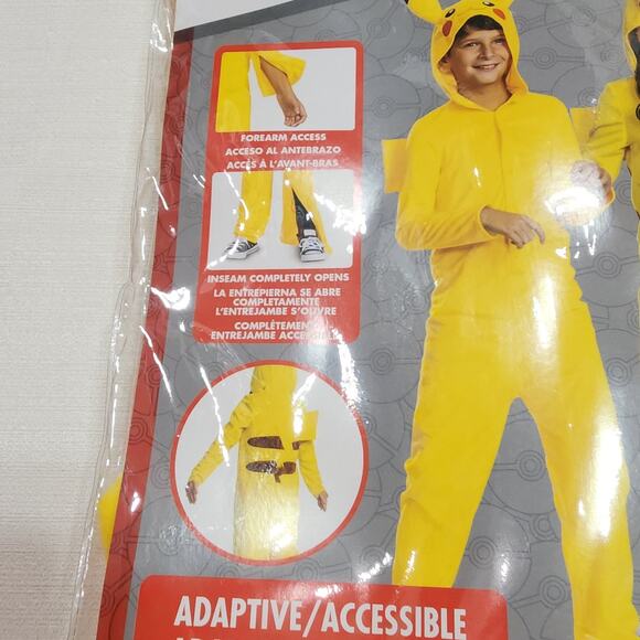 Pikachu Halloween costume for kids size Medium 7-8 years - Picture 3 of 7